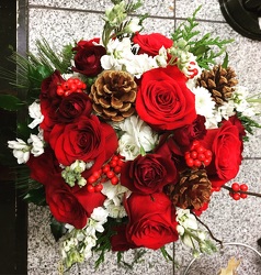 Holiday Season Bouquet  from Arjuna Florist in Brockport, NY