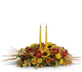 Glory of Autumn Centerpiece from Arjuna Florist in Brockport, NY