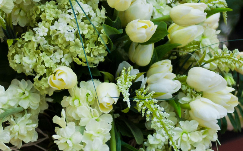 Sympathy Flowers for the Service