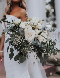 The Luxurious Wonders Bridal Bouquet from Arjuna Florist in Brockport, NY