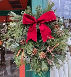 Christmas Wreath Design Class from Arjuna Florist in Brockport, NY