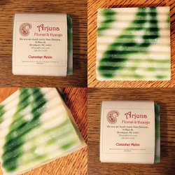 Cucumber-Melon Soap from Arjuna Florist in Brockport, NY