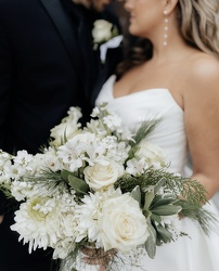 Winter Wonders Bridal Bouquet from Arjuna Florist in Brockport, NY