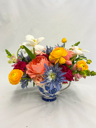 Springtime Tea from Arjuna Florist in Brockport, NY