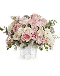 Teleflora's Rosy Skies Bouquet from Arjuna Florist in Brockport, NY