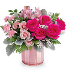 Blushing Gem Bouquet from Arjuna Florist in Brockport, NY
