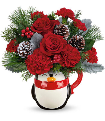  Teleflora's Send A Hug® North Pole Penguin 