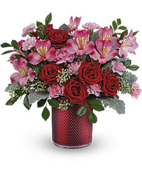  Teleflora's Scarlet Diamond Bouquet from Arjuna Florist in Brockport, NY