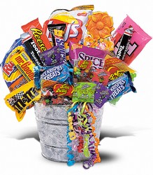 Junk Food Bucket from Arjuna Florist in Brockport, NY