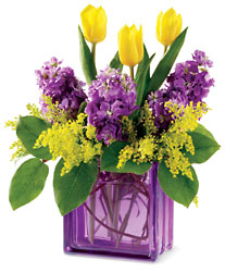 Teleflora's Spring Lavender Bouquet from Arjuna Florist in Brockport, NY