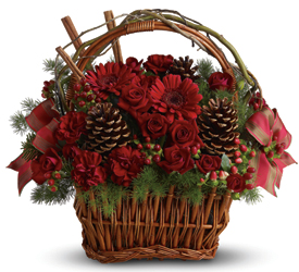 Holiday Spice Basket from Arjuna Florist in Brockport, NY
