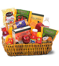 Healthy Gourmet Basket from Arjuna Florist in Brockport, NY